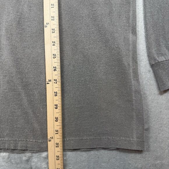 Vintage Rob McClellan Shirt Men’s XL Grey Crew Long Sleeve Native American Art - Picture 7 of 8